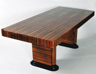 Schreibtisch/Esstisch Art Deco